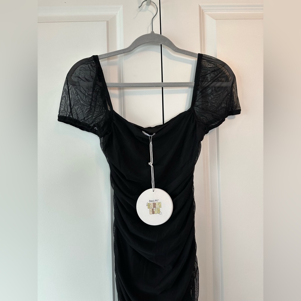 Princess Polly Charvi Mini Dress Black NWT (Size 6) - Picture 3 of 10